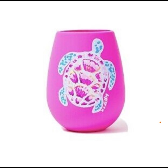 Lilly Pulitzer Other - Lilly Pulitzer Silicone Wine Glass NEW IN PACKAGE